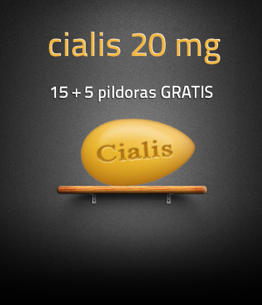 CIALIS 20MG 15 PILDORAS (+5 PILDORAS GRATIS)